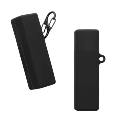 Afbeelding van kwmobile case compatibel met Anker Soundcore A30i Cover voor oordopjes Zacht silicone In zwart