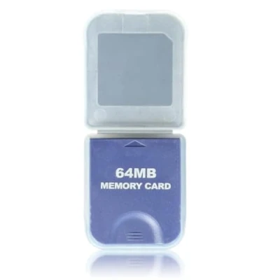 Afbeelding van WICAREYO 64M geheugenkaart met pakket voor Wii NGC Gamecube console, lila