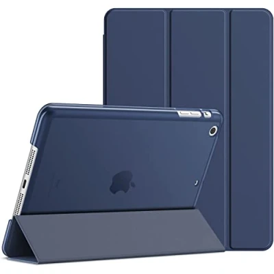 Afbeelding van JETech Hoes voor iPad mini 1 2 3, Standaard Functie en Automatisch Wekken/Slapen (Marineblauw)