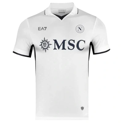 Afbeelding van smart millenials srl SSC Napoli Wedstrijd Away, EA7 officieel product, voetbalshirt voor volwassenen 2024/2025 M, M