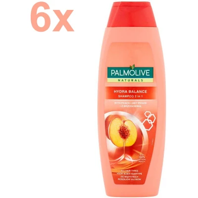 Afbeelding van 6x Palmolive Hydra Balance 2in1 Shampoo &amp; Conditioner 350ml kopen? Nu in