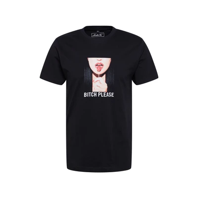 Afbeelding van Mister Tee Bitch Please Heren T shirt L Zwart