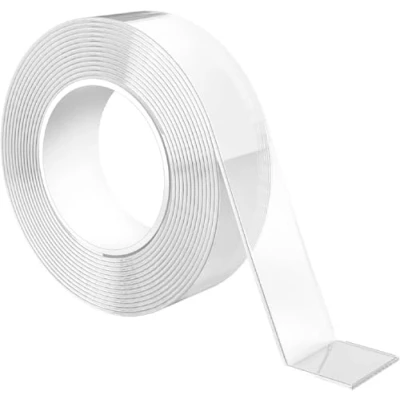 Afbeelding van GRIFEMA GA4001 1 dubbelzijdig plakband, extra sterk, 3 m, transparant, waterdicht, voor muur en tapijt