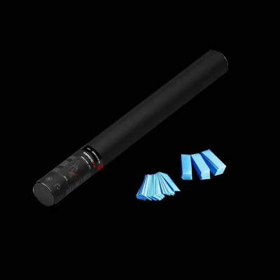 Afbeelding van MagicFX confetti shooter handmatig 50cm lichtblauw
