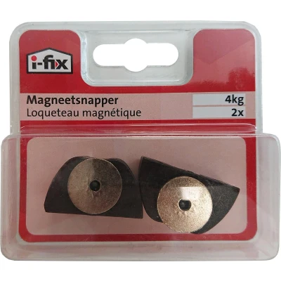 Afbeelding van I FIX magneetsnapper 4 kg 2 stuks BRUIN