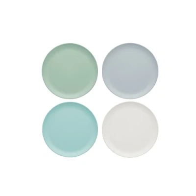 Afbeelding van Kitchencraft Borden Color Works 23 Cm Melamine 4 Stuks