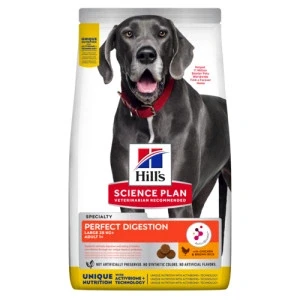 Afbeelding van Hill&quot;;s Adult Perfect Digestion Large met kip &amp; bruine rijst hondenvoer 14 kg