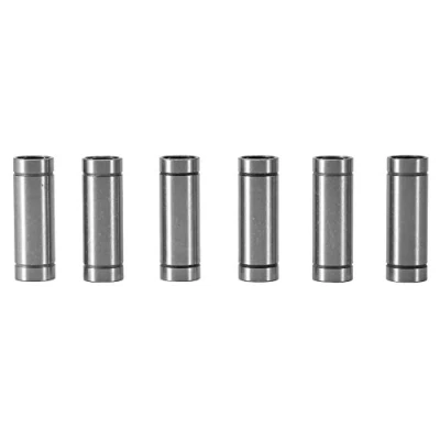 Afbeelding van 6 stuks 8 x 15 45 mm Lm8Luu lange lineaire motion kogellagers voor stang 3D printer CNC onderdelen