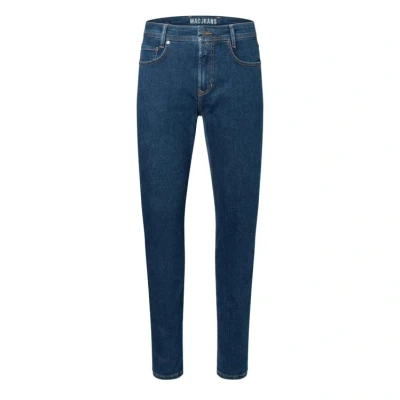 Afbeelding van MAC Jeans Macflexx Deep Blue Stonewash maat W 31 L 32 Heren met Modern fit Pasvorm Stretch