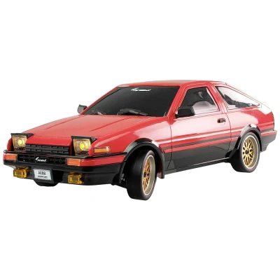 Afbeelding van Amewi 1:18 RC auto Elektro Straatmodel AE86 Sprinter Trueno Scale Drift Rood Brushed Achterwielaandrijving RTR 2,4 GHz