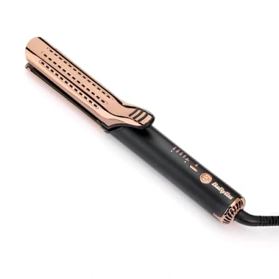 Afbeelding van BaByliss C115E 2 in 1 Curl Styler Lustre Krultang voor Langdurige en Moeiteloze Krullen, Unieke Cool Air Technologie Blijvende Resultaten, 4 Temperatuurinstellingen [tot 205C]