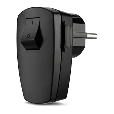 Afbeelding van REV 0512102555 Stekker Met randaarde Kunststof schakelaar 250 V Zwart IP20