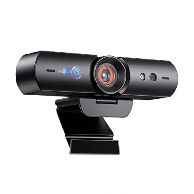 Afbeelding van NexiGo HelloCam, 1080p webcam met Windows Hello en microfoon, echte privacy gepatenteerde automatische sluiter, gezichtsverbetering, HD USB webcamcamera voor pc, videogesprekken, opname,