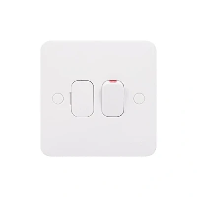 Afbeelding van Schneider Electric Lisse aansluiteenheid met schakelaar, beveiligd, 13 A, optionele Flex stopcontact, wit