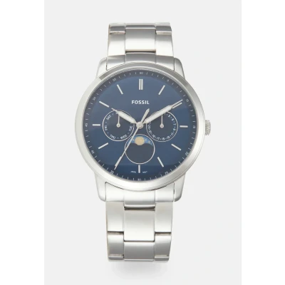 Afbeelding van Fossil FS5907 Horloge Neutra Minimalist Maanstand staal