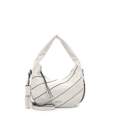 Afbeelding van Tamaris Anabell Handtas, Dames, Maat: One Size, Ecru