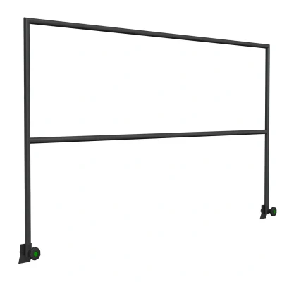 Afbeelding van Power Dynamics Handrail Balustrade voor Deck750 Podiumdelen 2 meter