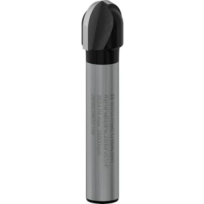 Afbeelding van Bosch Accessories 2608628632 Halfrondprofielfrees Werklengte 9.20 mm Schachtdiameter 6.35 1 stuks