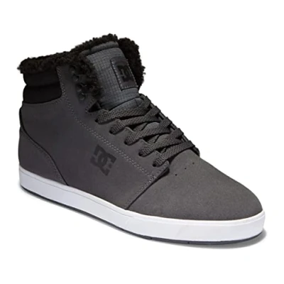 Afbeelding van DC Shoes Crisis Sneakers hoog, Maat: 39, Charcoal Leer