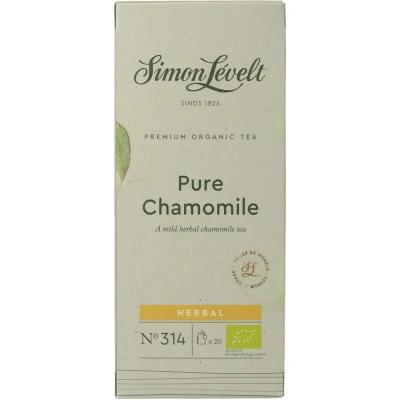 Afbeelding van Simon Lévelt Pure Chamomile 20 builen Kruidenthee