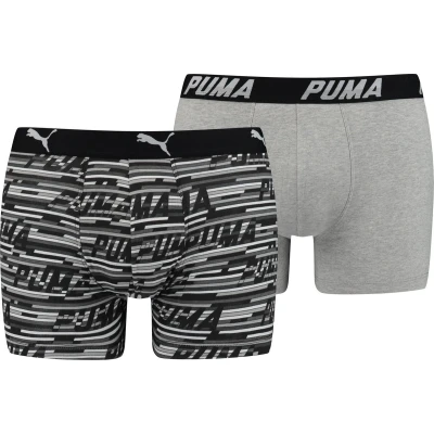 Afbeelding van Puma Logo AOP Boxer 2P Boxershort