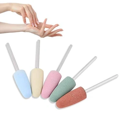 Afbeelding van 5 stuks/set siliconen nagelboren Nail Art Drills, Salon Manicure Kit voor professionele nagelvijlen van Grinder, Machine Polisher Rubber Elektrische accessoires Tool