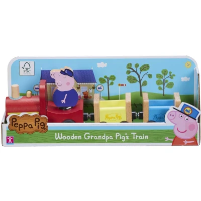 Afbeelding van Peppa Pig Wooden Train and Figure (20 00111)