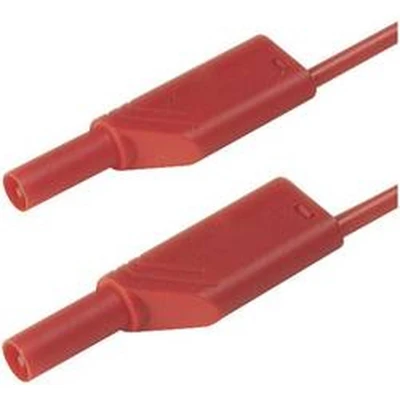 Afbeelding van SKS Hirschmann MLS WS 100/2,5 rt Veiligheidsmeetsnoer Banaanstekker 4 mm 1.00 m Rood 1 stuk(s)