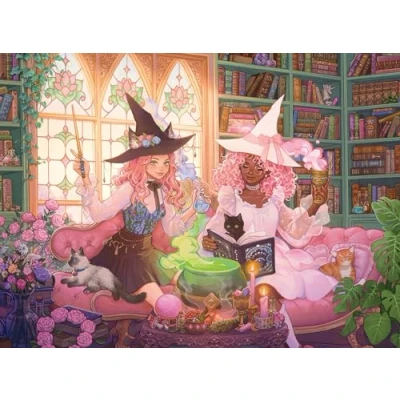 Afbeelding van Ravensburger Legpuzzel XXL Enchanting Library, 200st.
