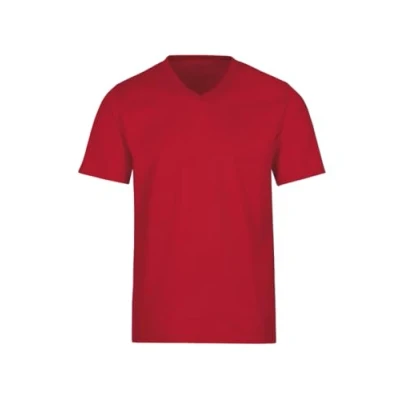 Afbeelding van Trigema T shirt voor heren, rood (kers 036), XL