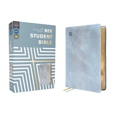 Afbeelding van NIV, Student Bible, Leathersoft, Teal, Comfort Print
