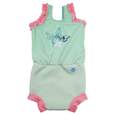 Afbeelding van Splash About Happy Nappy Luier Badpak voor babymeisjes, Dragonfly, 2 3 Jaren