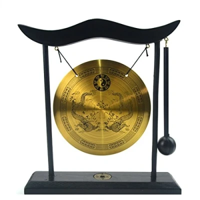 Afbeelding van Cexin Zen Desktop Gong naar Feng Shui, van messing, H1303