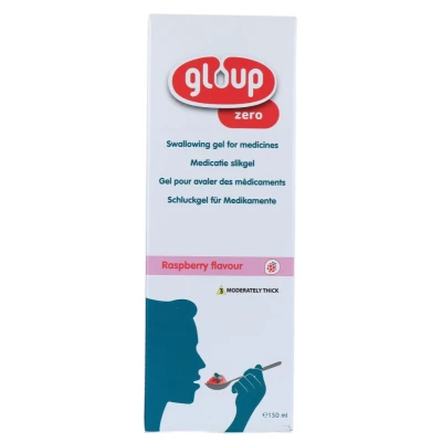 Afbeelding van Gloup Zero Medicatie Inname Gel Framboos, 150 ml