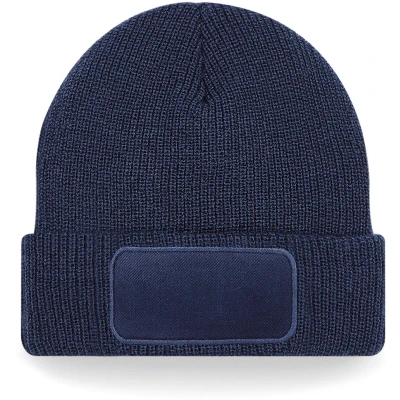 Afbeelding van Beechfield Thinsulate Patch Beanie B440 French Navy