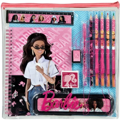 Afbeelding van Undercover Notitie en Schrijfset Barbie