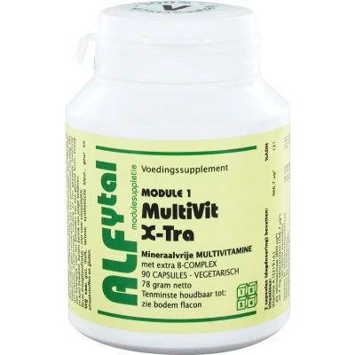 Afbeelding van Alfytal Multivit X tra, 90 Veg. capsules