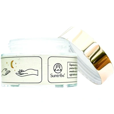 Afbeelding van Suntribe Nachtcrème met Hyaluronzuur, Retinol en Niacinamide 50 ml