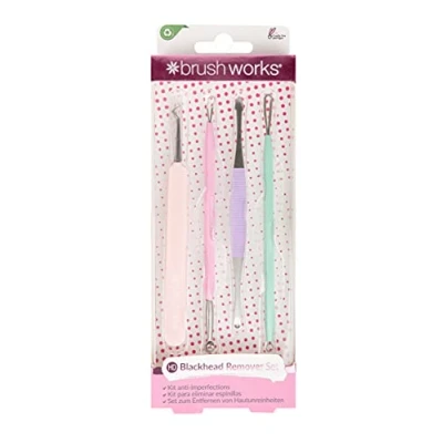 Afbeelding van Brushworks HD Pastel Blackhead &amp; Blemish Remover SET Huidverzorgingsset, Dames, Maat: One Size, Multicoloured