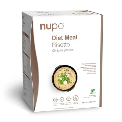 Afbeelding van Nupo Maaltijd Risotto 10 Porties Caloriearm Dieet Snel en gemakkelijk bereid