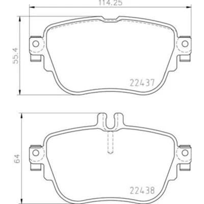 Afbeelding van Brembo Remblokset P 50 136
