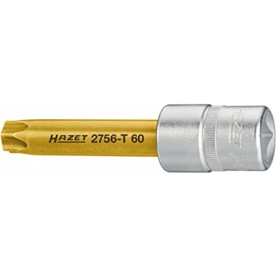 Afbeelding van Hazet 2756 T60 Cardanasinzetstuk TORX ® schroevendraaierinzet