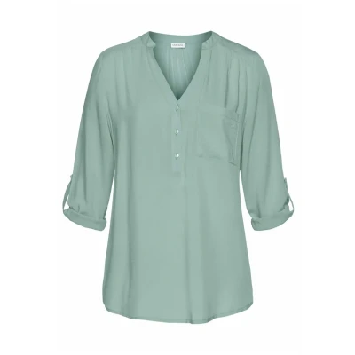 Afbeelding van Lascana Blouse, Dames, Maat: 42, Lindgrün