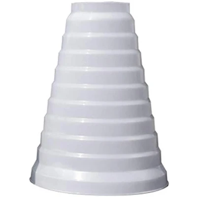 Afbeelding van Universeel Verloopstuk voor ventilatiesystemen Ø 80 200 mm Duct Inline Reducer Connector to Vent Adapter PVC buis Ø80 90 100 110 120 130 140 150 160 170 180 190