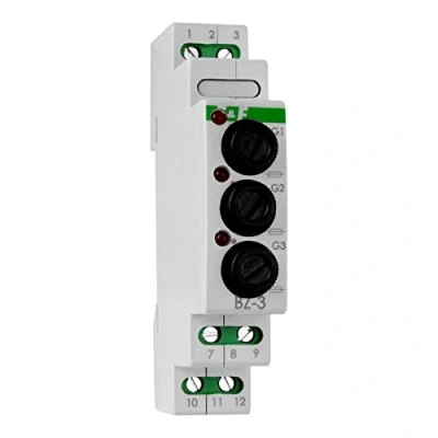 Afbeelding van F&amp;F Zekeringsmodule 3 fase zekeringautomaat zekering BZ