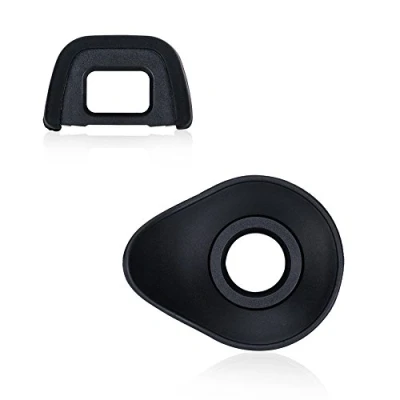 Afbeelding van JJC Eyecup 2 Pack Rubber Eyepiece voor Nikon D750 D610 D600 D7200 D7100 D7000 D5100 D5000 D90 D80 D70S D70 D60 D300s D300 Vervang DK 21 23