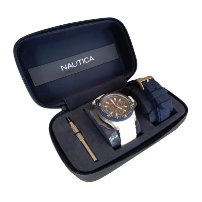 Afbeelding van Nautica Jones Beach NAPJBC009 Geschenkset met extra horlogeband