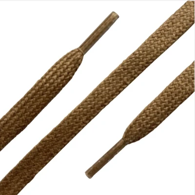 Afbeelding van Platte Veters Licht Bruin 150cm.