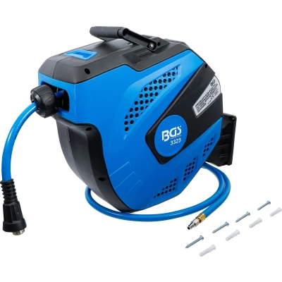Afbeelding van BGS Persluchtslang met oproller automatisch 12 meter + 2