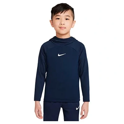 Afbeelding van Nike Performance Hoodie PO Unisex voor kinderen, Maat: 116/122, Dark blue/white